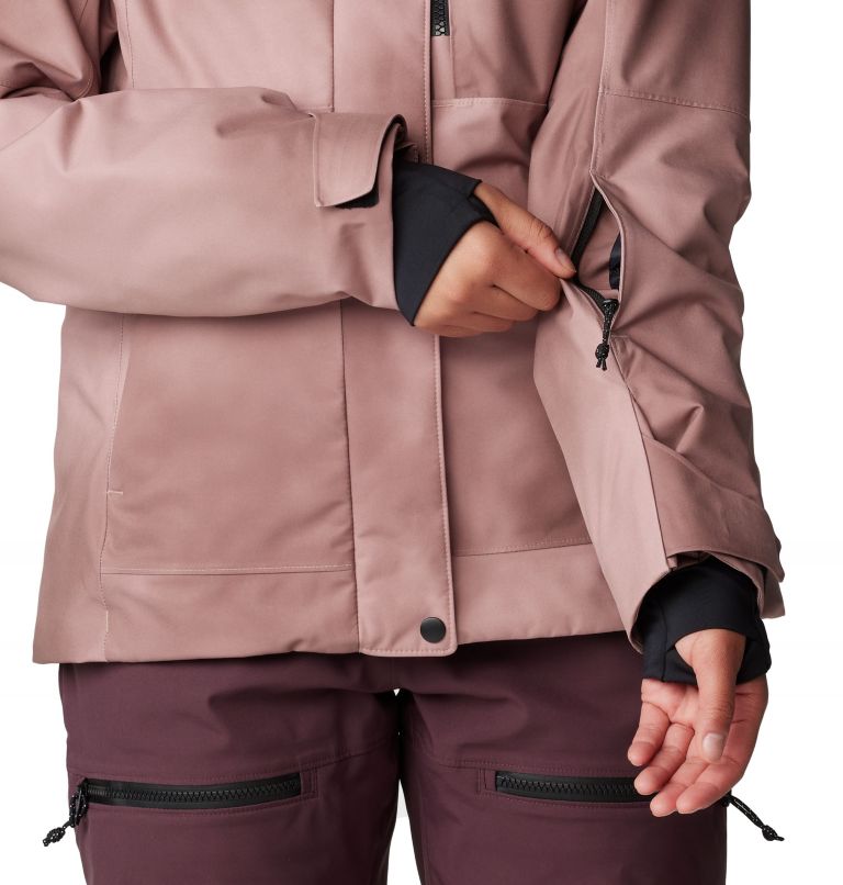 Women's Powder Maven Jacket, Color: Smoky Quartz Vapors Print, image 10