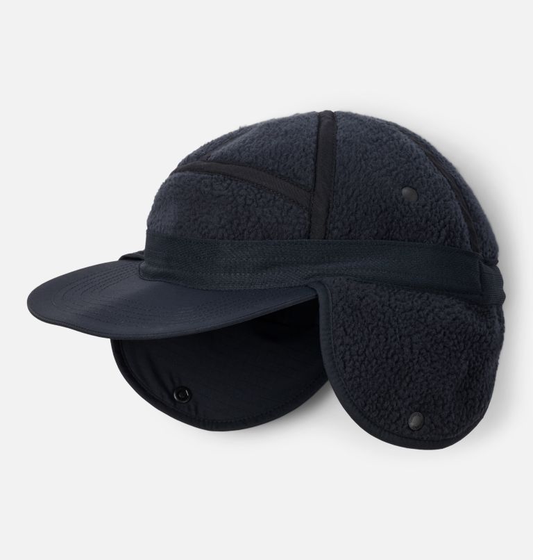 Black hat with ear flaps online