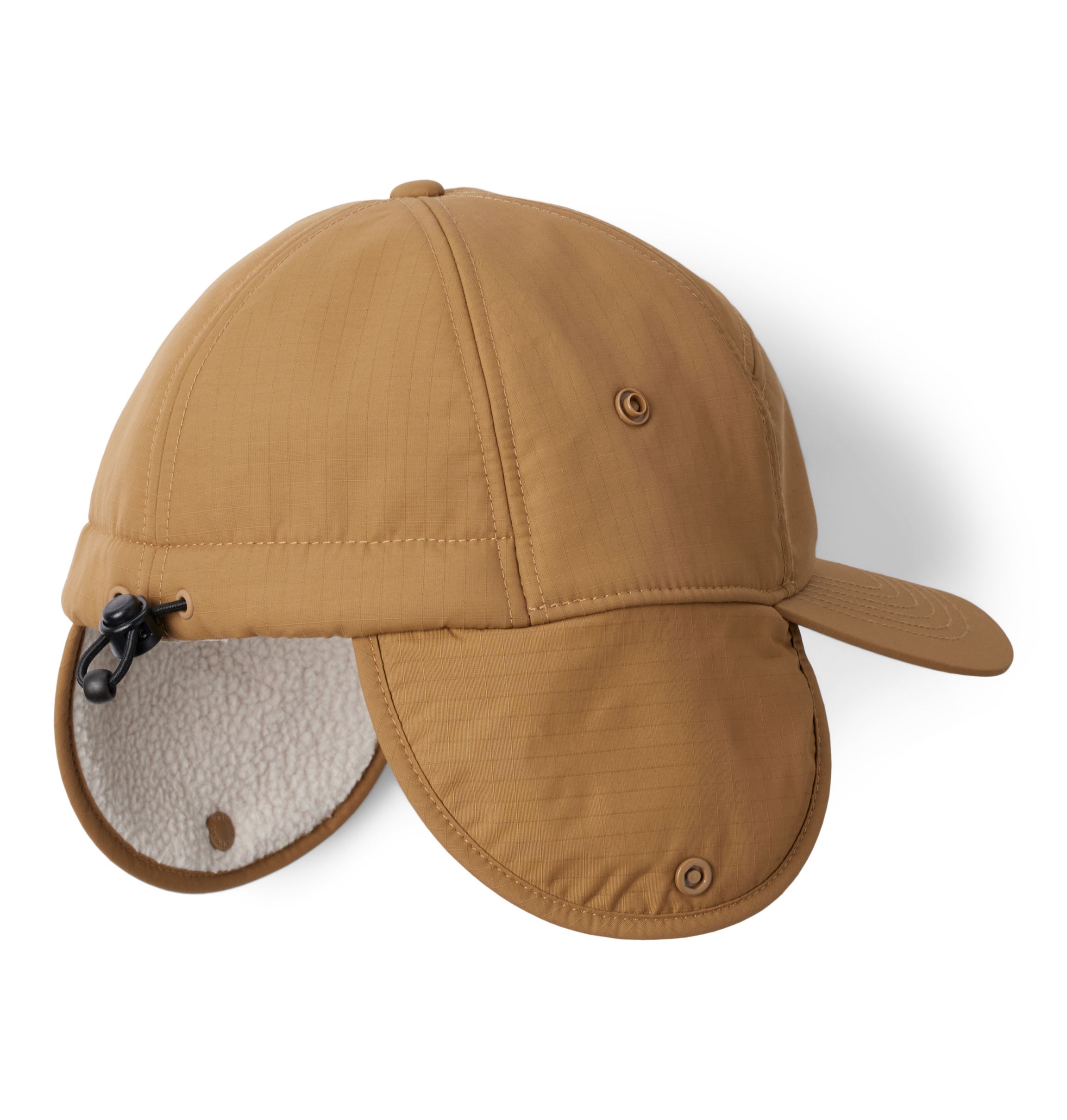 Fleece cap with ear flaps online