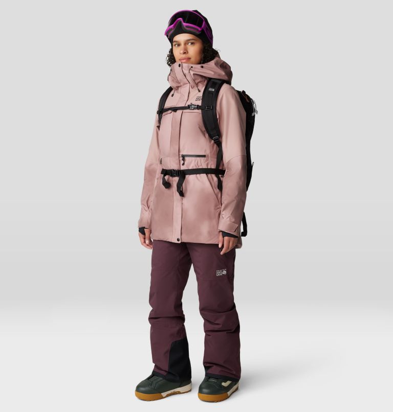 Women's Powder Maven Parka, Color: Smoky Quartz, Smoky Quartz Print, image 13