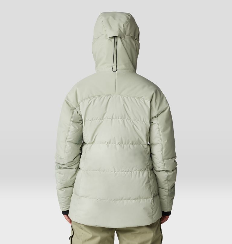 Women's Powder Maven Down Jacket, Color: White Sage, image 2