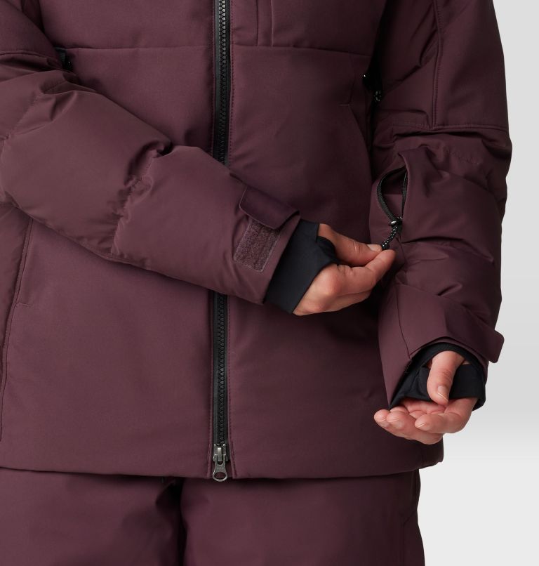 Women's Powder Maven Down Jacket, Color: Blackberry, image 11