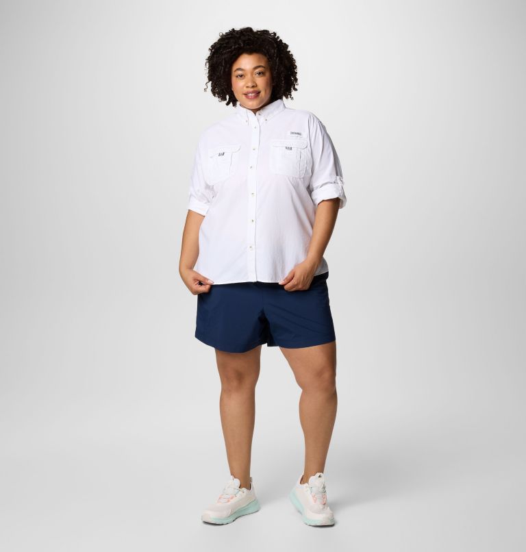 Womens Bahama II LS, Color: White, image 3