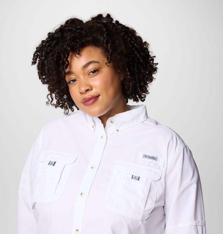 Womens Bahama II LS, Color: White, image 5