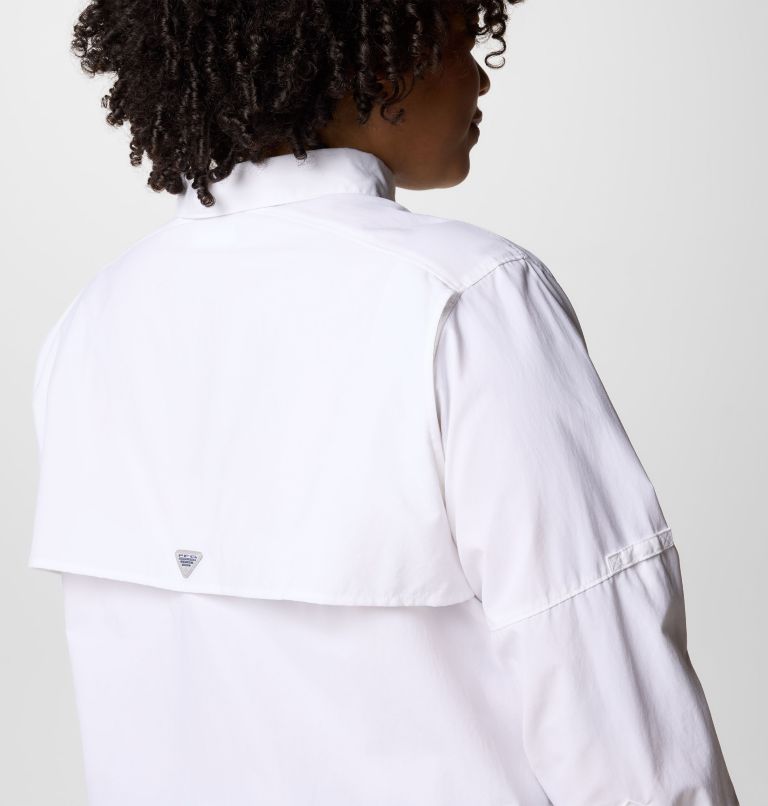 Womens Bahama II LS, Color: White, image 6