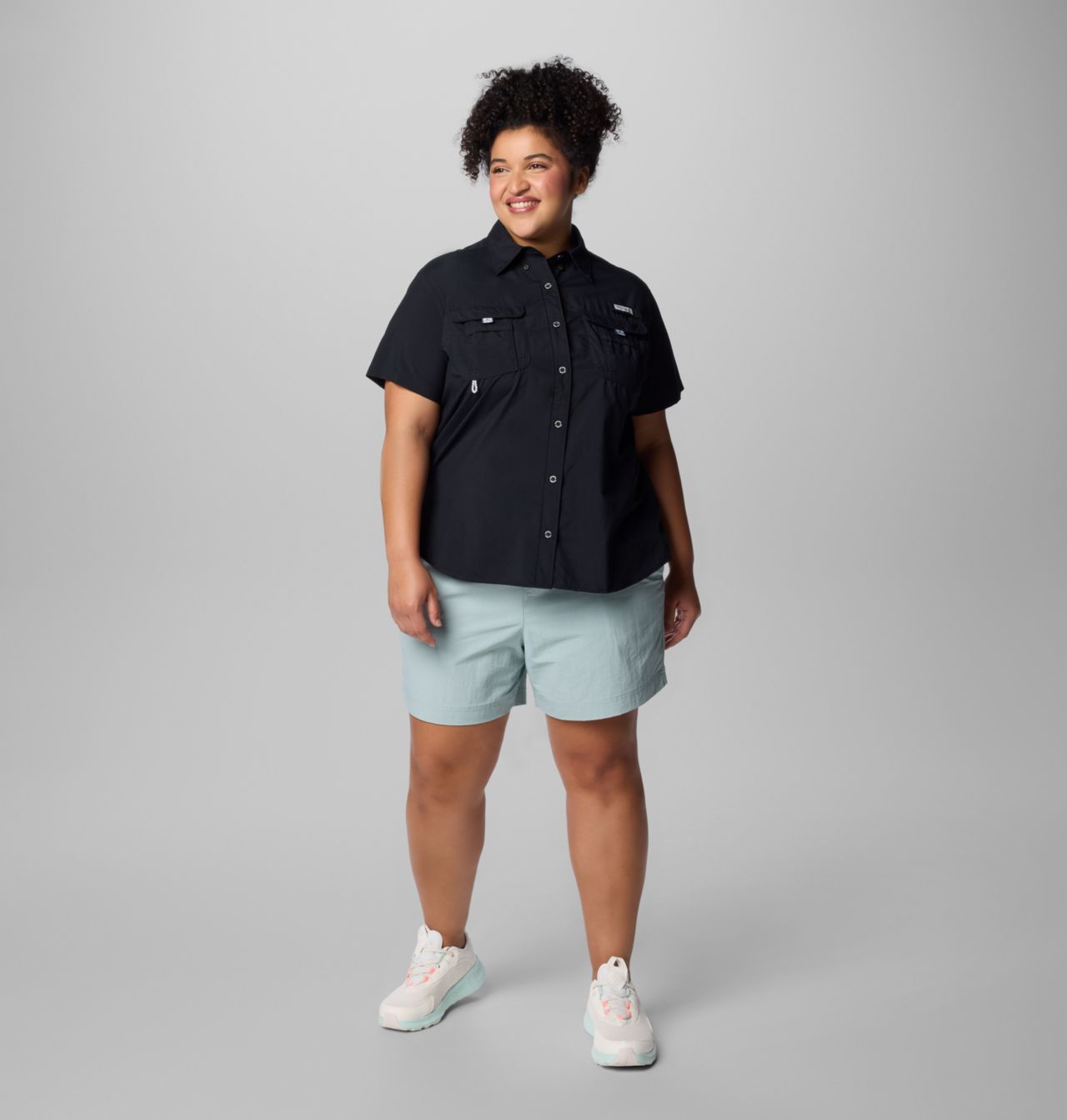 Women's PFG Bahama™ Short Sleeve Shirt - Plus Size 3