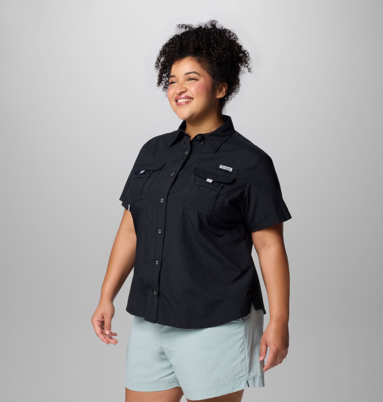 Women's PFG Bahama™ Short Sleeve Shirt - Plus Size 4