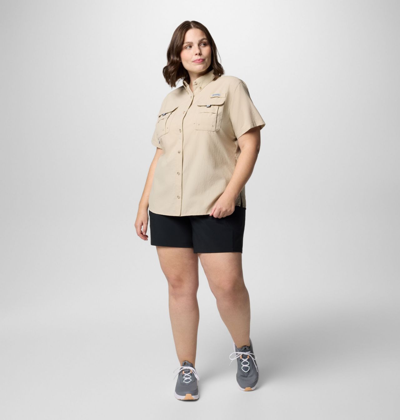 Women's PFG Bahama™ Short Sleeve Shirt - Plus Size 7