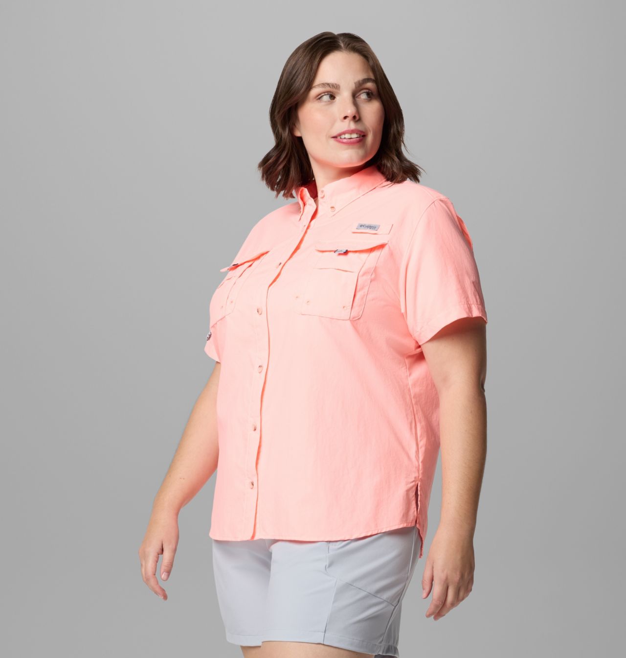 Women's PFG Bahama™ Short Sleeve Shirt - Plus Size 4