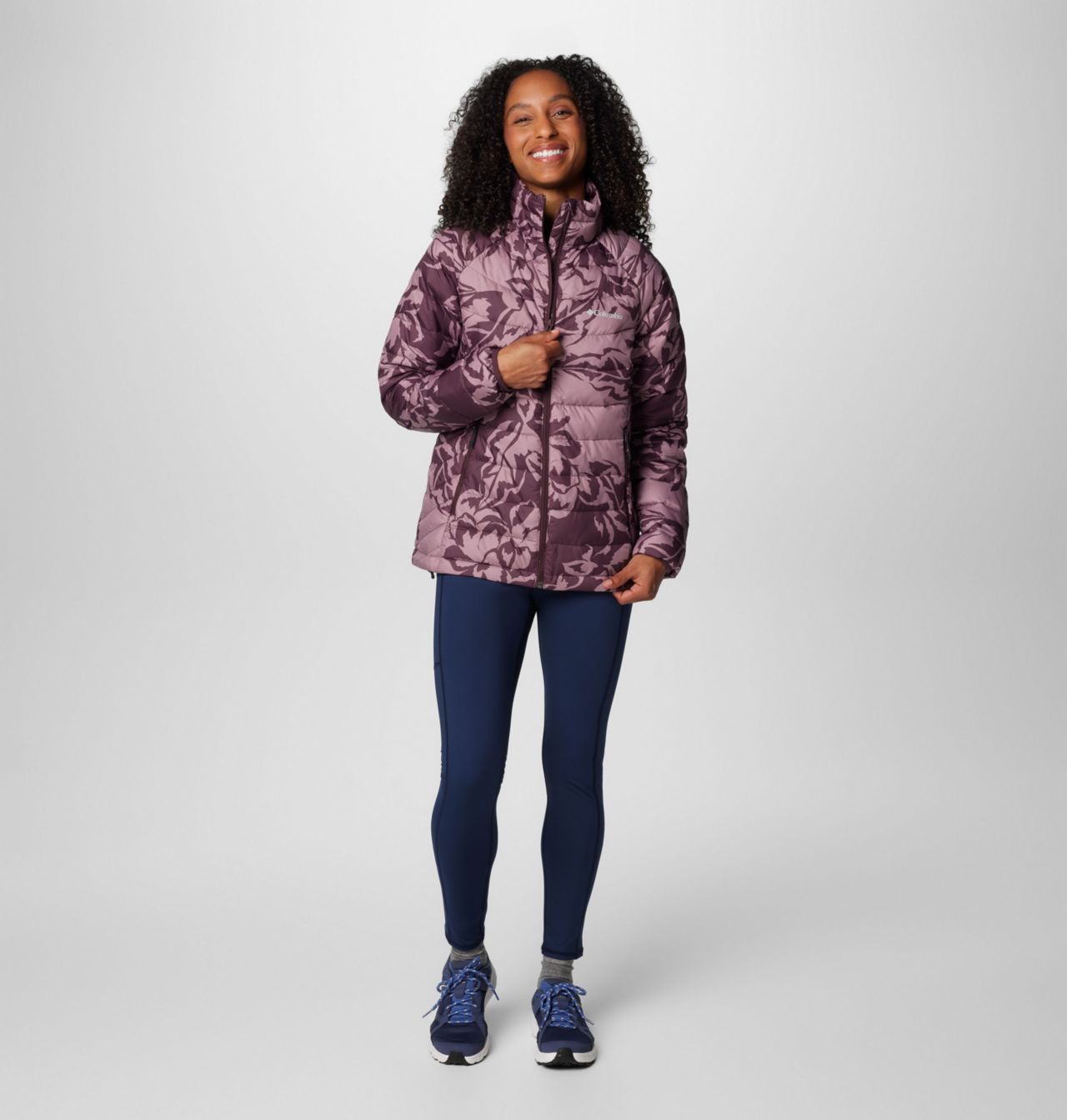 Women's Powder Lite™ II Printed Full Zip Jacket | 607 | XS 3
