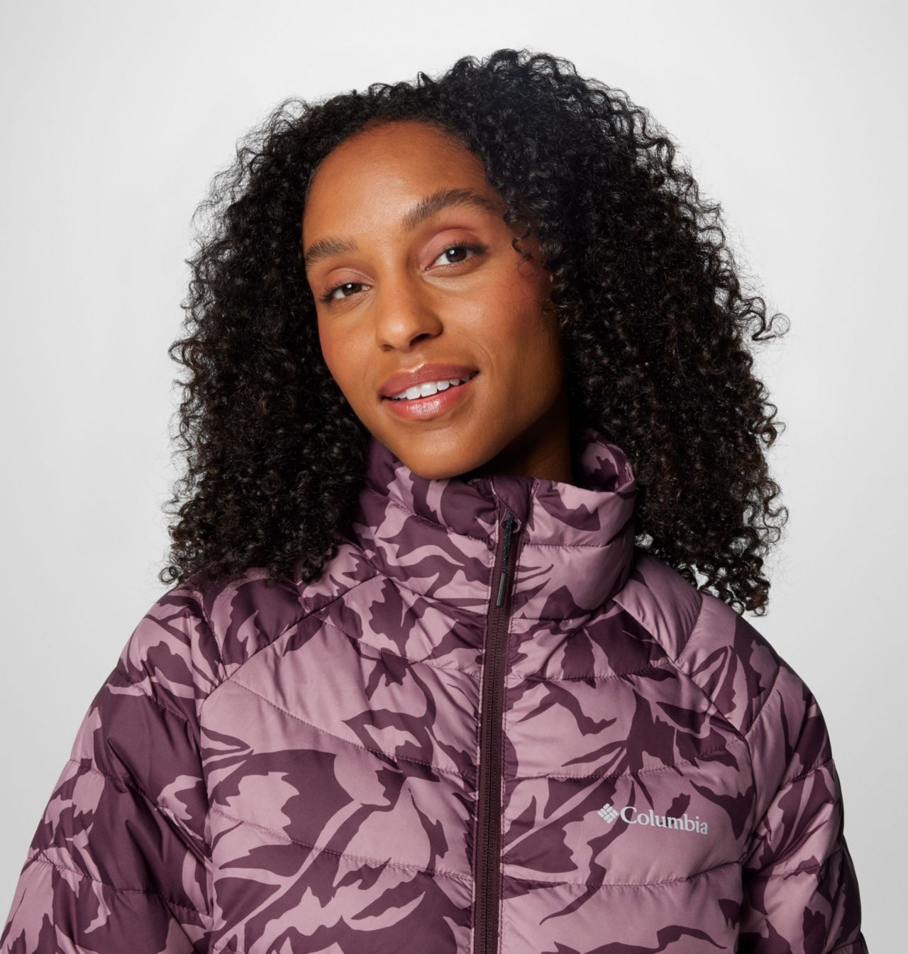 Women's Powder Lite™ II Printed Full Zip Jacket | 607 | XS 5
