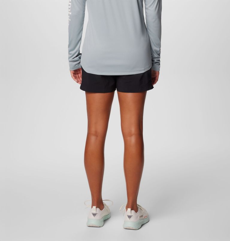 Women's Backcast II Water Shorts, Color: Black, image 2