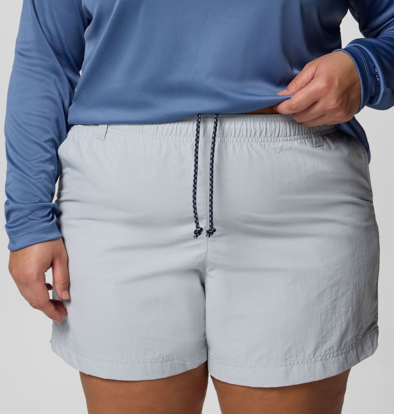 Women's Backcast II Water Shorts - Plus Size, Color: Cirrus Grey, image 4