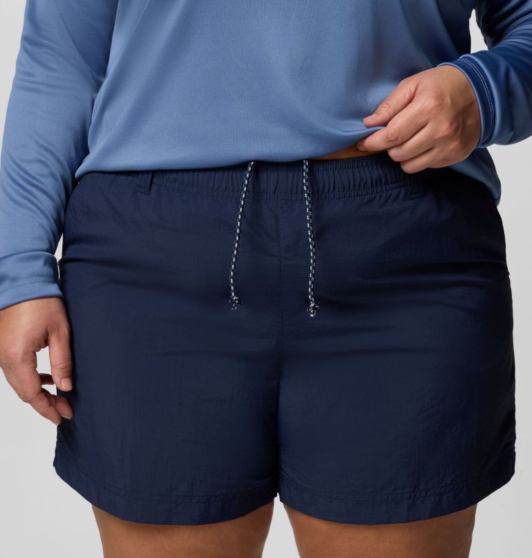 Women's Backcast II Water Shorts - Plus Size, Color: Collegiate Navy, image 4