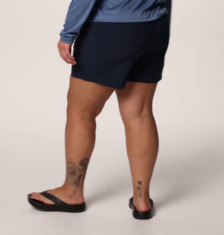 Women's Backcast II Water Shorts - Plus Size, Color: Collegiate Navy