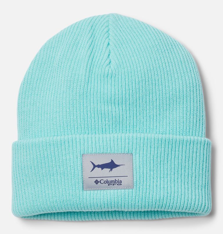 PFG Cuffed Beanie, Color: Gulf Stream, Marlin, image 1
