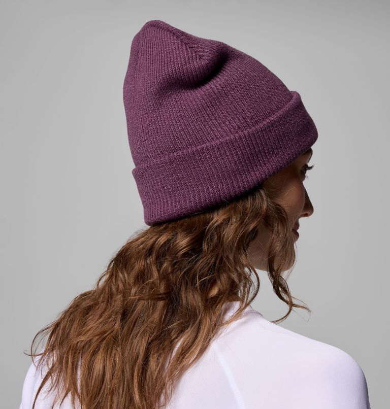 PFG Cuffed Beanie, Color: Dusty Purple, Fly, image 5