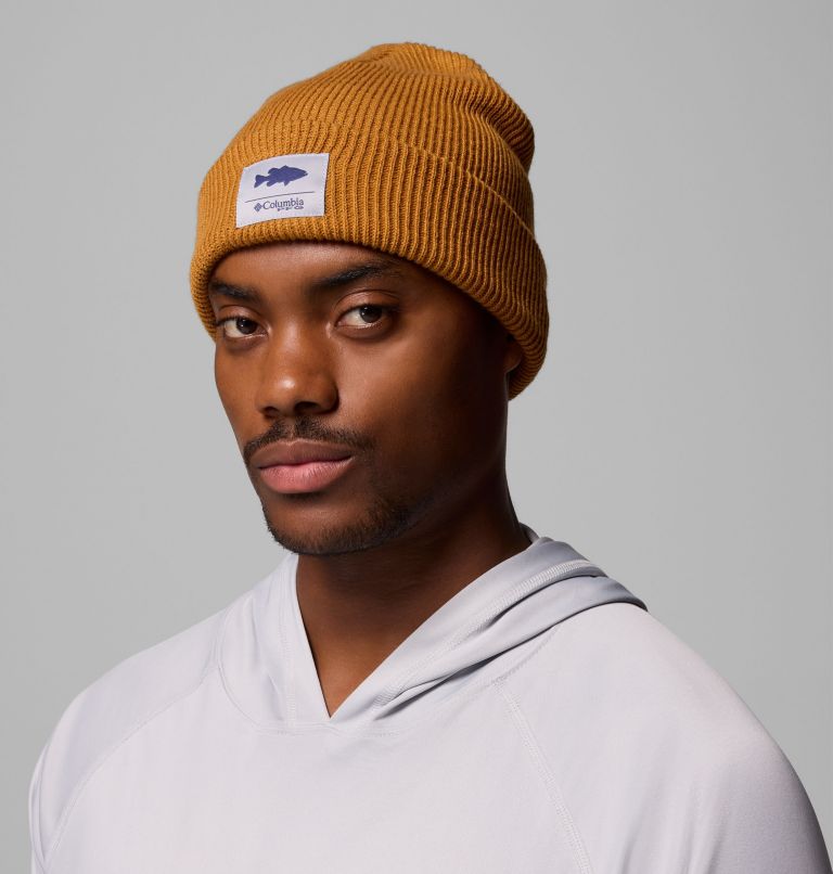 PFG Cuffed Beanie, Color: Maple Sugar, Bass, image 2