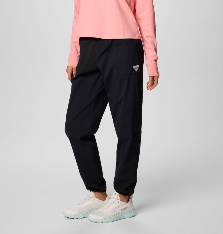 Women's PFG Tidal Roamer II Stretch Pants, Color: Black, image 4