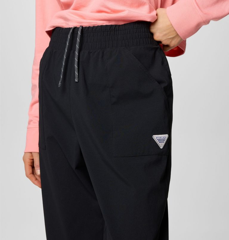 Women's PFG Tidal Roamer II Stretch Pants, Color: Black, image 5