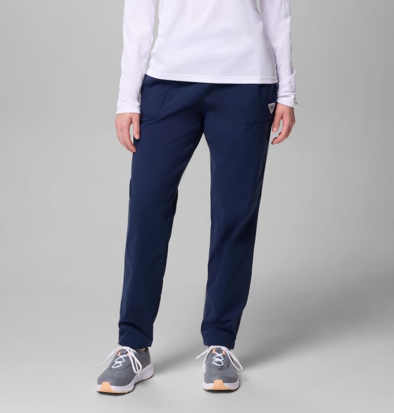 Women's PFG Tidal Roamer II Stretch Pants, Color: Collegiate Navy, image 1