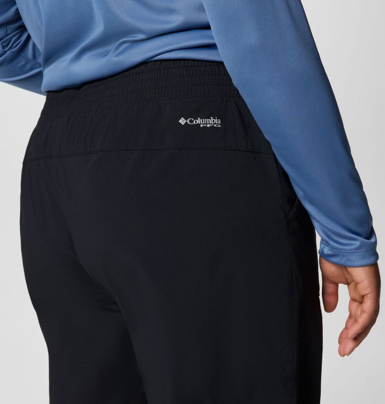 Women's PFG Tidal Roamer II Stretch Pants - Plus Size, Color: Black, image 5