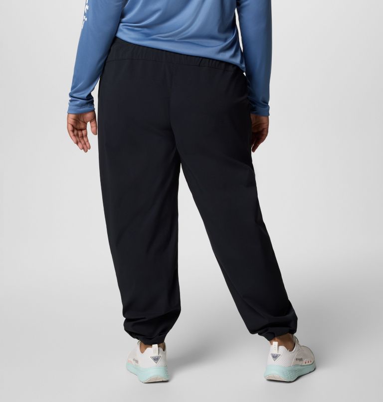 Women's PFG Tidal Roamer II Stretch Pants - Plus Size, Color: Black, image 2