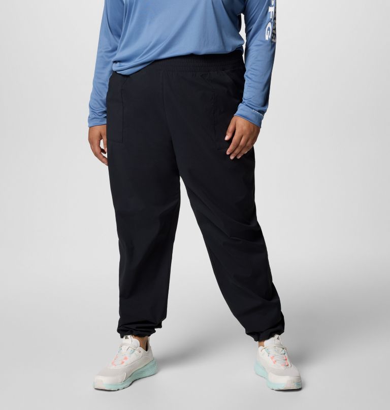 Women's PFG Tidal Roamer II Stretch Pants - Plus Size, Color: Black, image 1