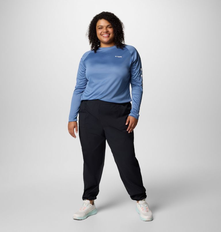 Women's PFG Tidal Roamer II Stretch Pants - Plus Size, Color: Black, image 8