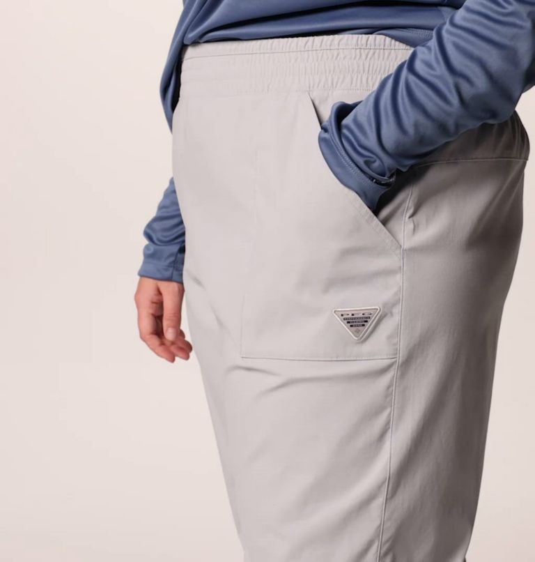 Women's PFG Tidal Roamer II Stretch Pants - Plus Size, Color: Cirrus Grey