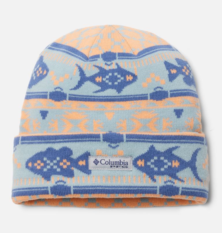PFG Waterways Beanie, Color: Crushed Blue Retrofin, image 1