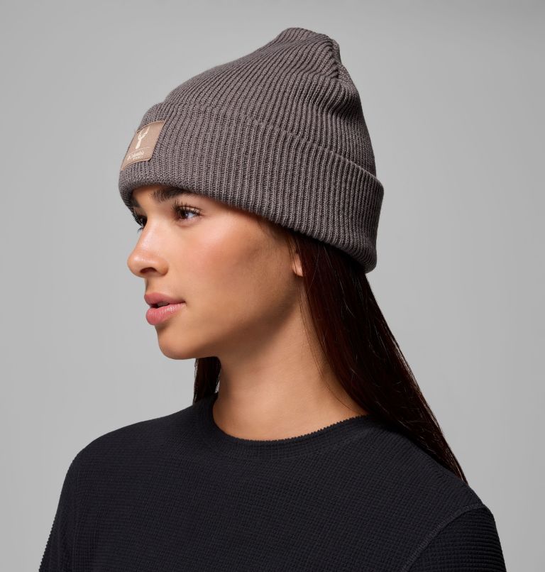 PHG Cuffed Beanie, Color: City Grey, Buck, image 4