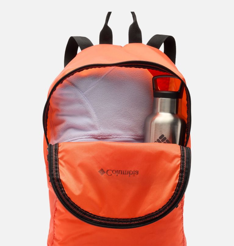 Lightweight Packable Backpack, Color: Zing, Black, image 7
