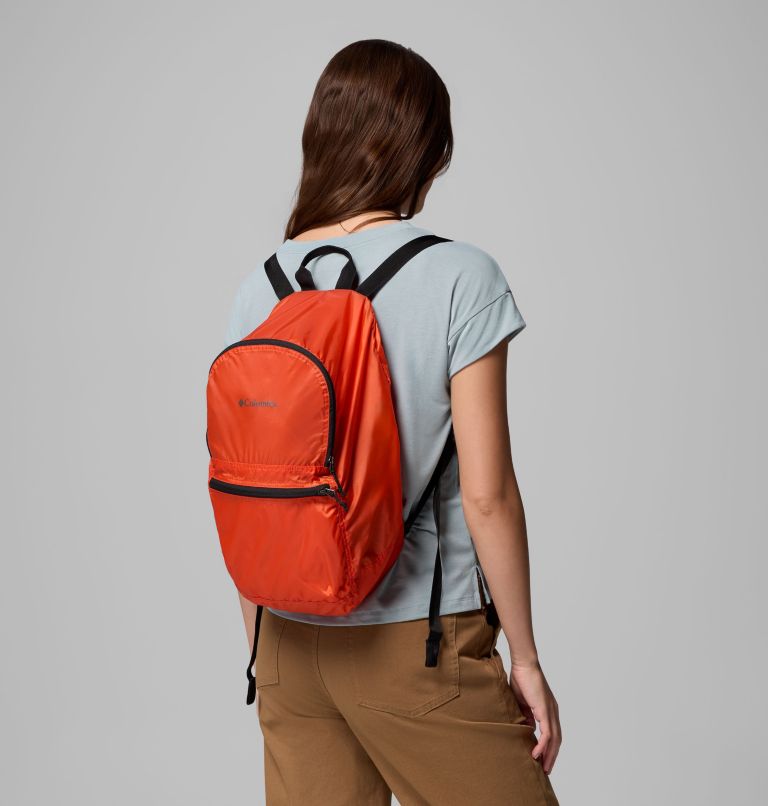 Lightweight Packable Backpack, Color: Zing, Black, image 6
