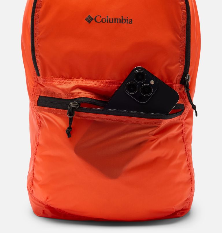 Lightweight Packable Backpack, Color: Zing, Black, image 8