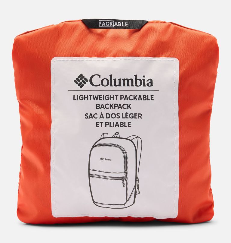 Lightweight Packable Backpack, Color: Zing, Black, image 9