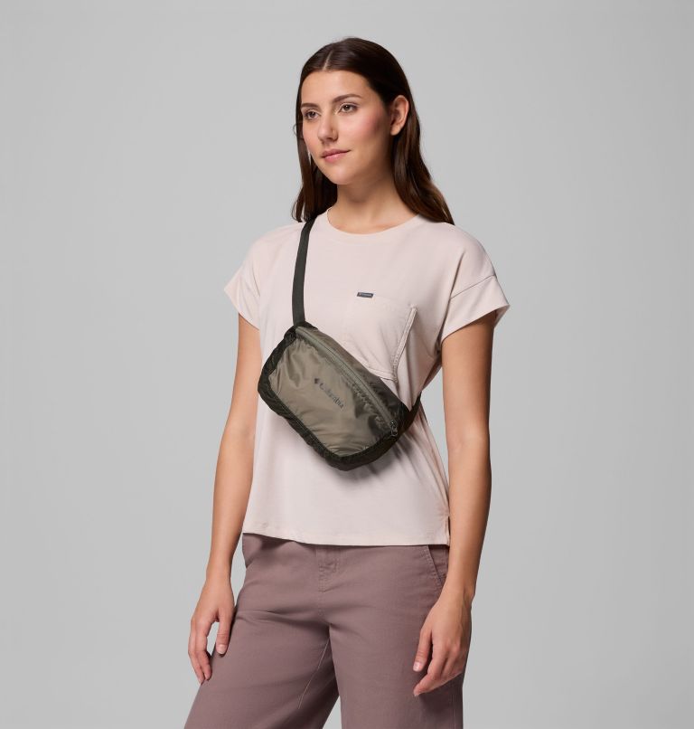 Lightweight Packable Hip Pack, Color: Stone Green, Greenscape, image 6