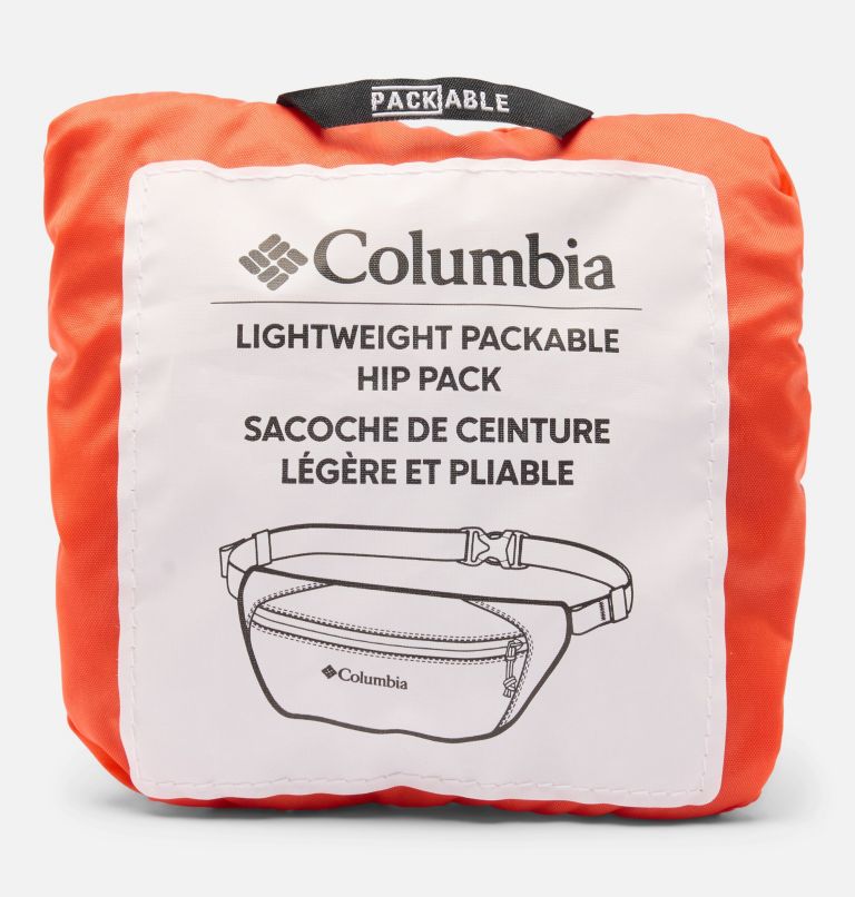 Lightweight Packable Hip Pack, Color: Zing, Black, image 8
