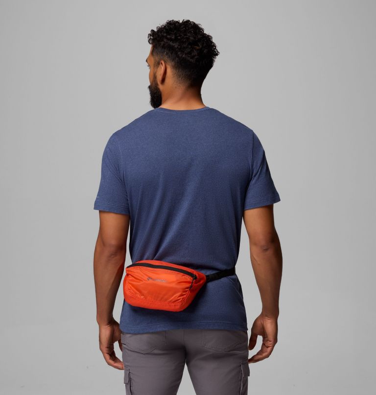 Lightweight Packable Hip Pack, Color: Zing, Black, image 4