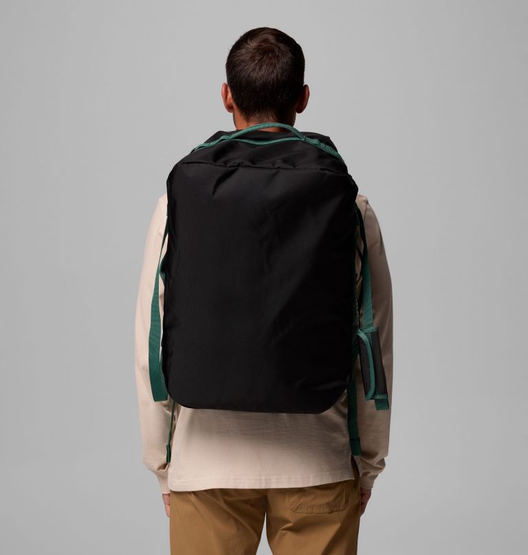 Unisex Landroamer 40L Duffel Bag, Color: Rain Forest, Black, image 4
