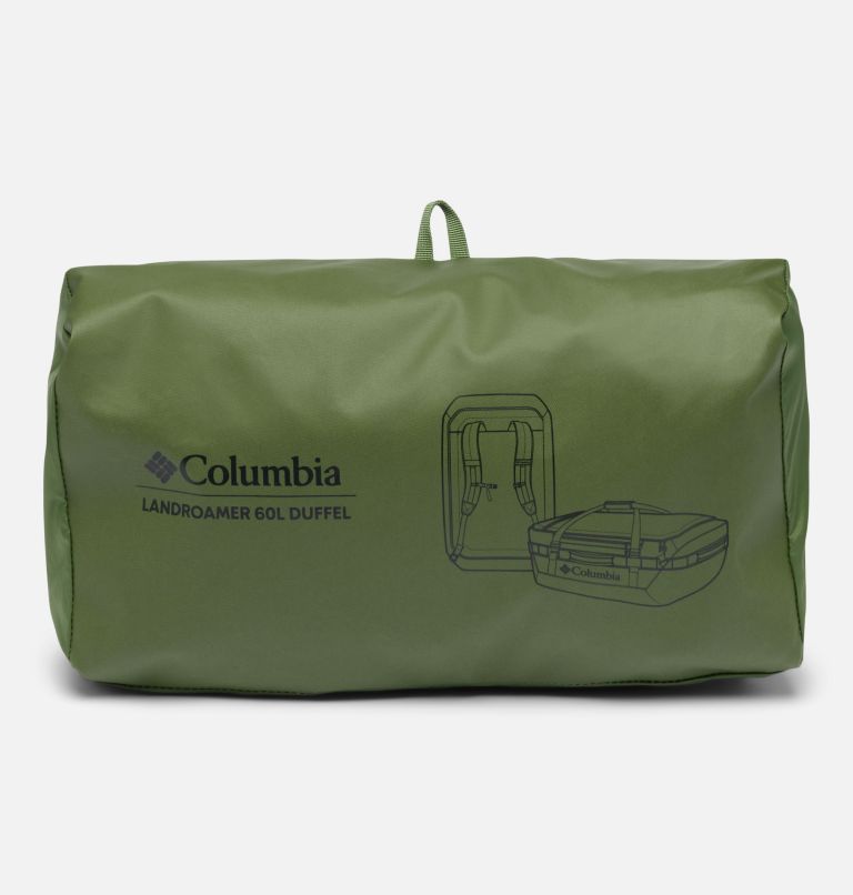Columbia LANDROAMER DUFFEL UNISEX - Sporttas - flint grey/black/citron haze/donkergrijs