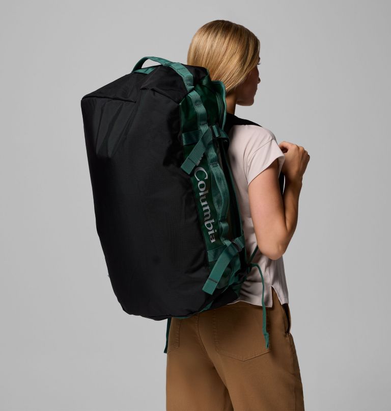 Unisex Landroamer 60L Duffel Bag, Color: Rain Forest, Black, image 6