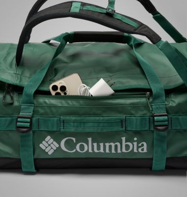 Unisex Landroamer 60L Duffel Bag, Color: Rain Forest, Black, image 4