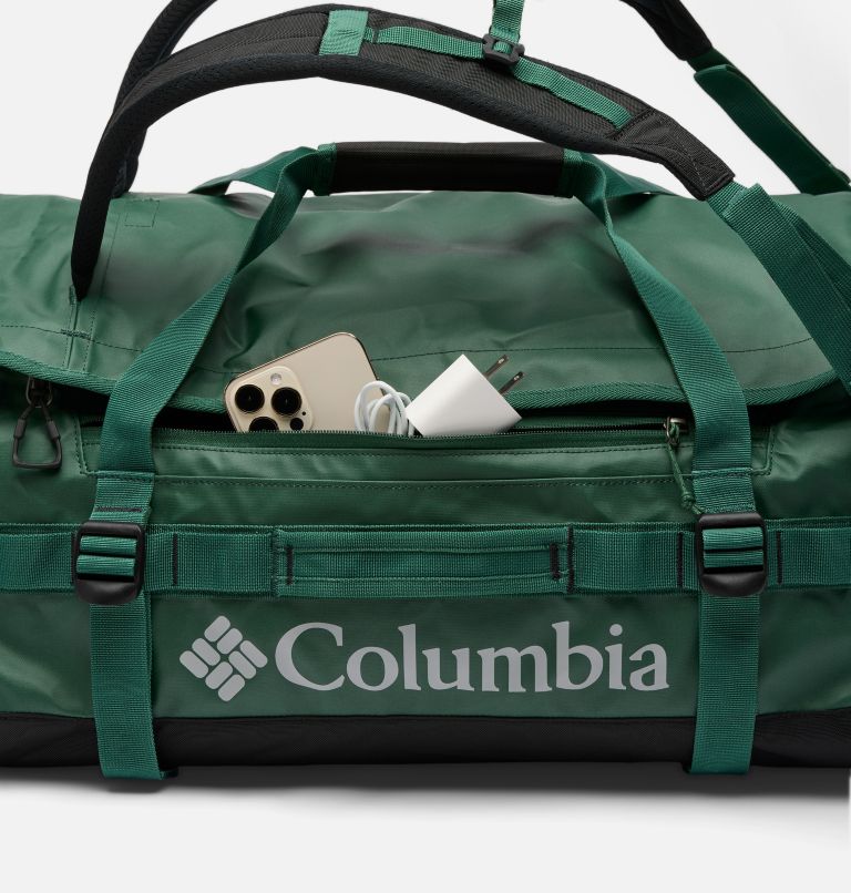 Landroamer 60L Duffel, Color: Rain Forest, Black, image 4