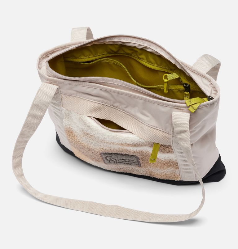 Unisex Wallowa Tote, Color: Crushed Clay, Black, Python Green, Sherp, image 3