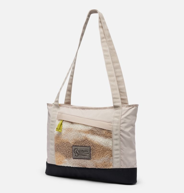 Unisex Wallowa Tote, Color: Crushed Clay, Black, Python Green, Sherp, image 1