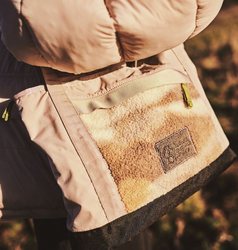 Unisex Wallowa Tote, Color: Crushed Clay, Black, Python Green, Sherp, image 5