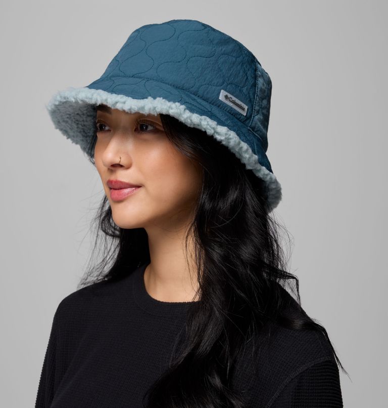 Winter Pass II Reversible Bucket Hat, Color: Everblue, Crushed Blue, image 7