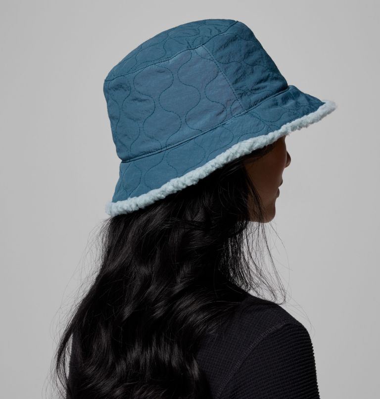 Winter Pass II Reversible Bucket Hat, Color: Everblue, Crushed Blue, image 8