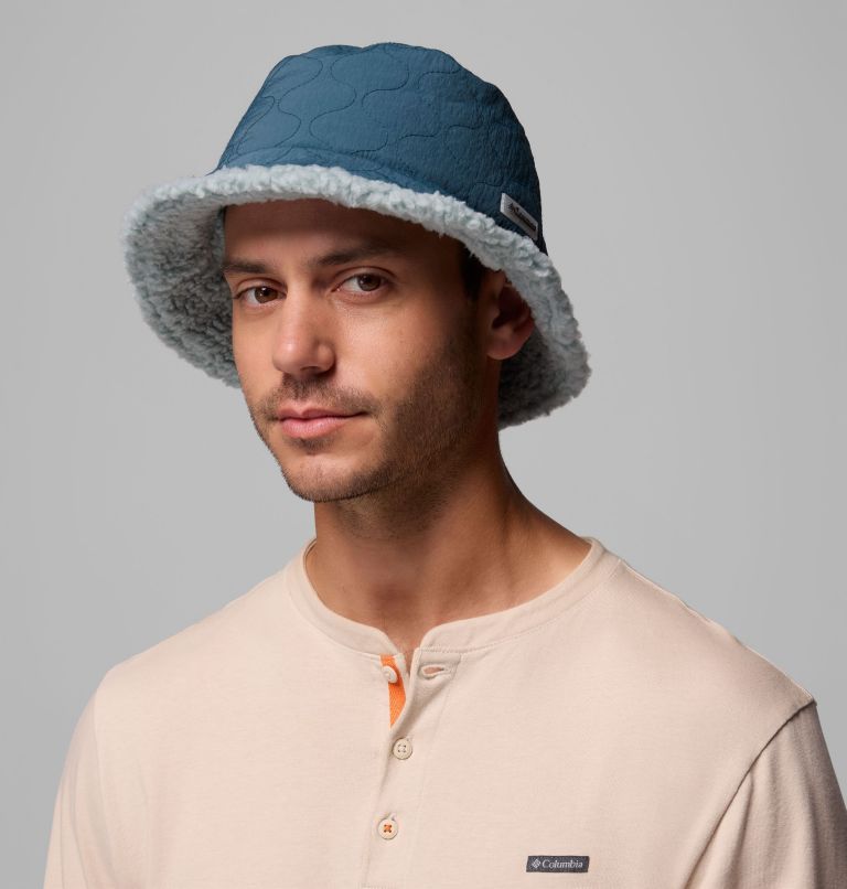 Winter Pass II Reversible Bucket Hat, Color: Everblue, Crushed Blue, image 3